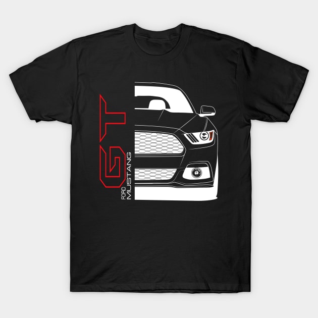 Mustang GT T-Shirt by gaplexio